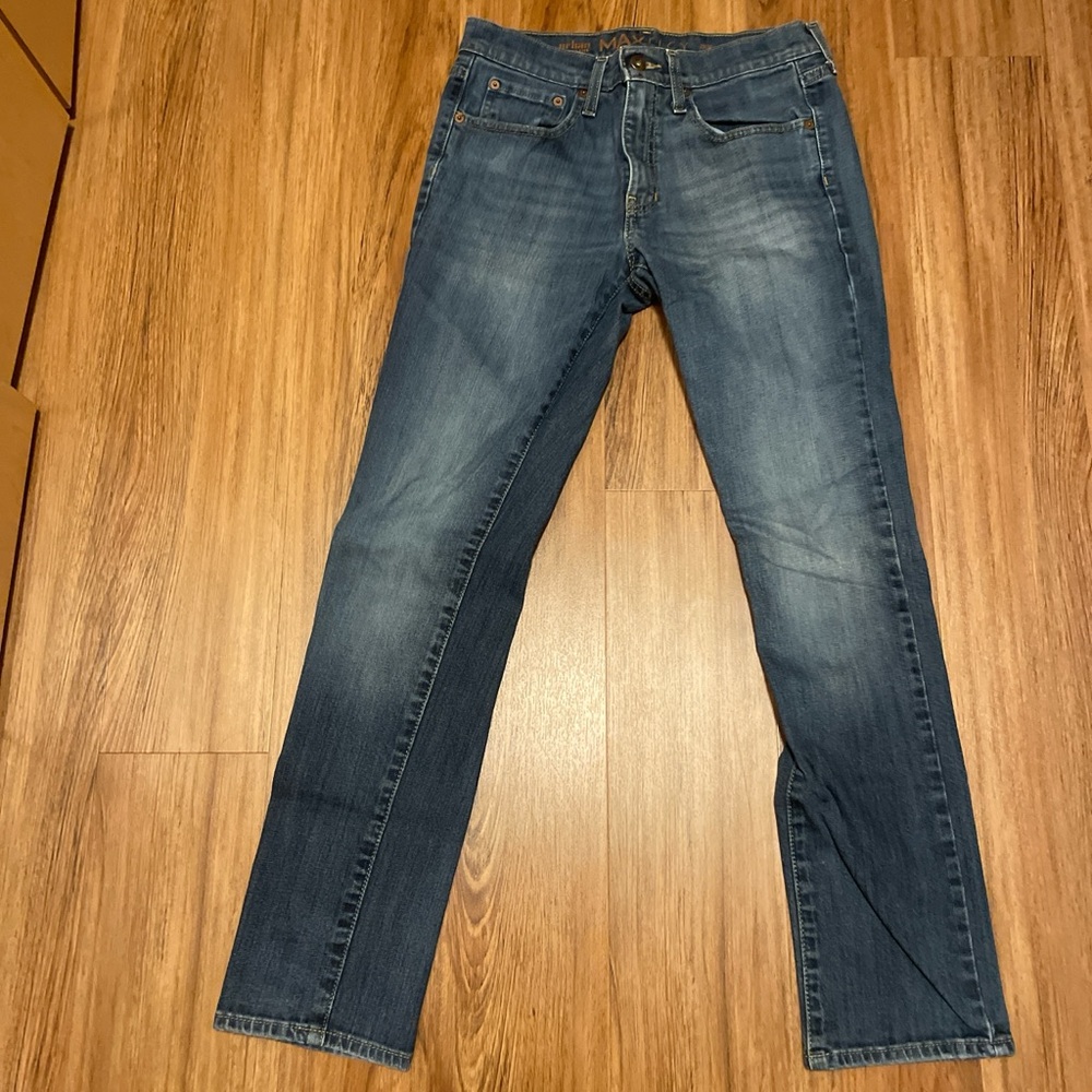 Urban Pipeline Men's Straight Jeans in Dark Blue